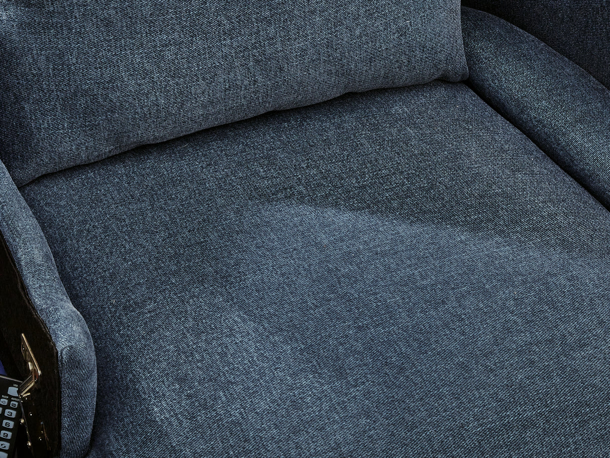 Modmax Ink 6-Piece Sectional And Swivel Glider Recliner