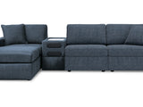 Modmax Ink 4-Piece Sectional And Ottoman