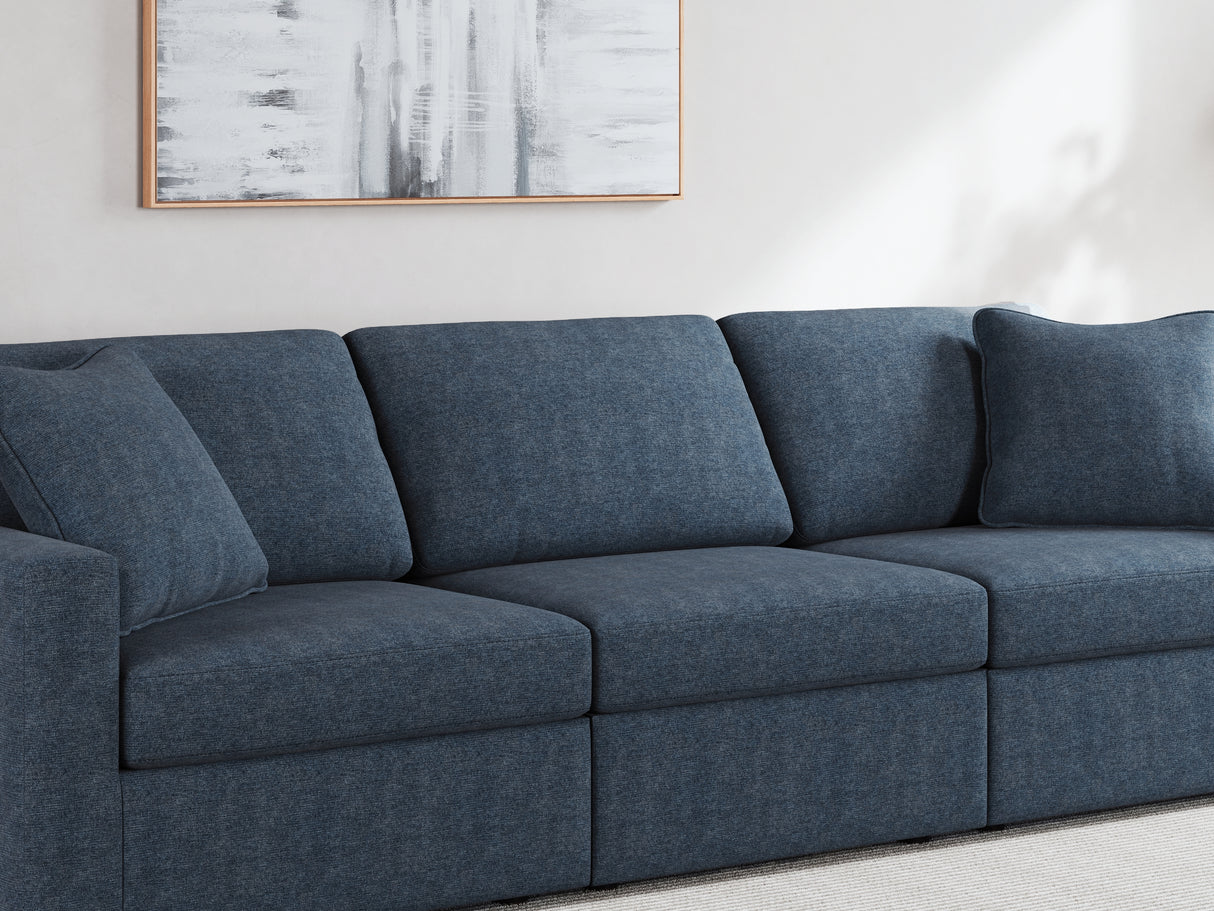 Modmax Ink 3-Piece Sectional And Ottoman