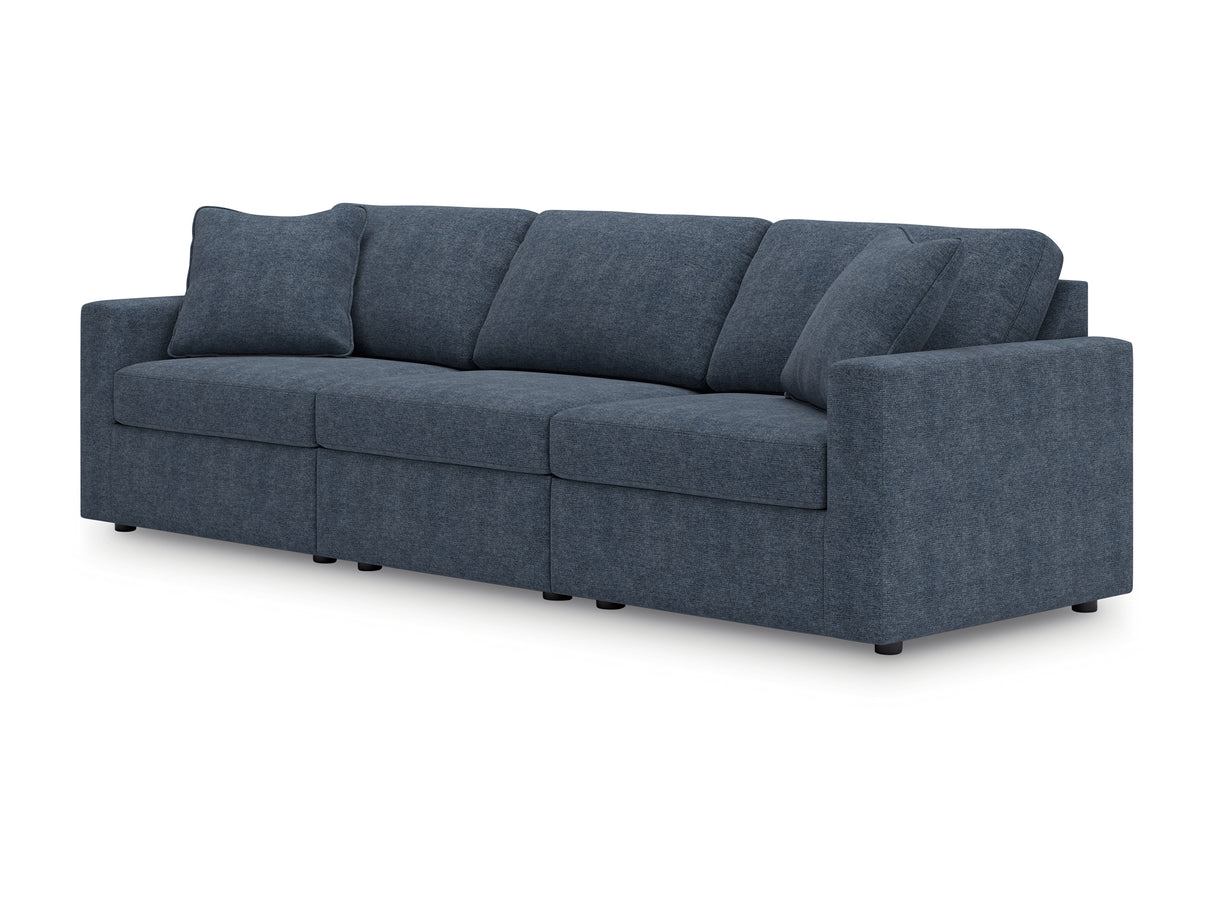 Modmax Ink 3-Piece Sectional And Ottoman