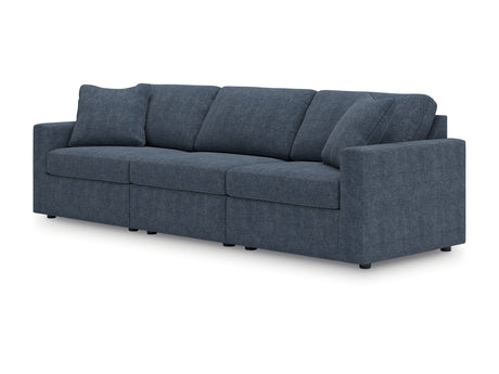 Modmax Ink 3-Piece Sectional And Ottoman