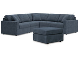 Modmax Ink 5-Piece Sectional And Ottoman