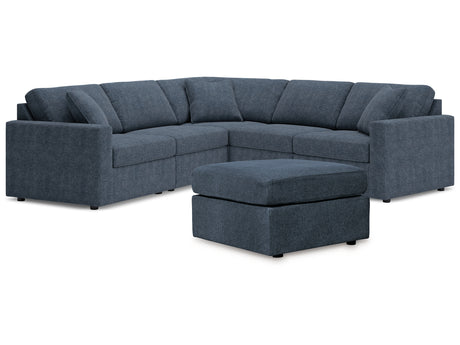 Modmax Ink 5-Piece Sectional And Ottoman