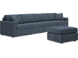 Modmax Ink 4-Piece Sectional And Ottoman