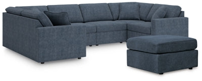 Modmax Ink 6-Piece Sectional And Ottoman