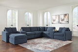 Modmax Ink 8-Piece Sectional And Ottoman