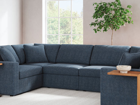 Modmax Ink 6-Piece Sectional And Ottoman