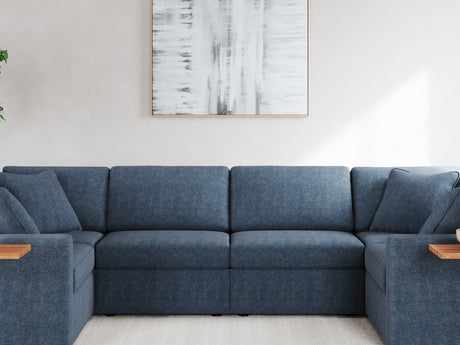 Modmax Ink 6-Piece Sectional And Ottoman