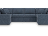 Modmax Ink 6-Piece Sectional And Ottoman