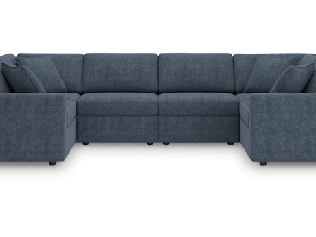 Modmax Ink 6-Piece Sectional And Ottoman
