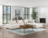 Inman Beige Boucle Modular Accent Chair