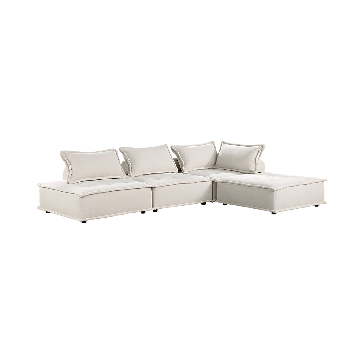 Inman 4-Piece Modular Sectional