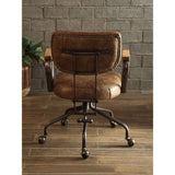 Hallie Vintage Whiskey Top Grain Leather Executive Office Chair