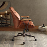 Hamilton Cocoa Top Grain Leather Executive Office Chair