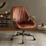 Hamilton Cocoa Top Grain Leather Executive Office Chair