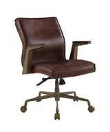 Attica Espresso Top Grain Leather Executive Office Chair