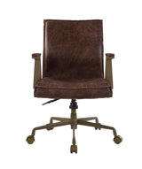 Attica Espresso Top Grain Leather Executive Office Chair