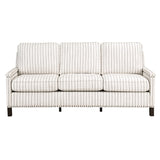 Landrum Exposed Wood Feet With Dark Brown Sofa