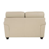 Foxborough Exposed Wood Feet With Espresso Love Seat