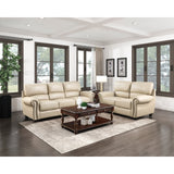 Foxborough Exposed Wood Feet With Espresso Love Seat