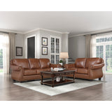 Attleboro Exposed Wood Feet With Espresso Sofa