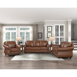 Attleboro Exposed Wood Feet With Espresso Sofa