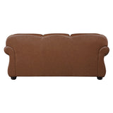 Attleboro Exposed Wood Feet With Espresso Sofa