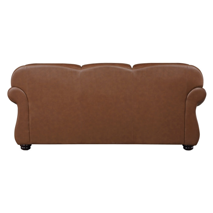 Attleboro Exposed Wood Feet With Espresso Sofa