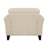 Thierry Exposed Wood Feet With Espresso Chair