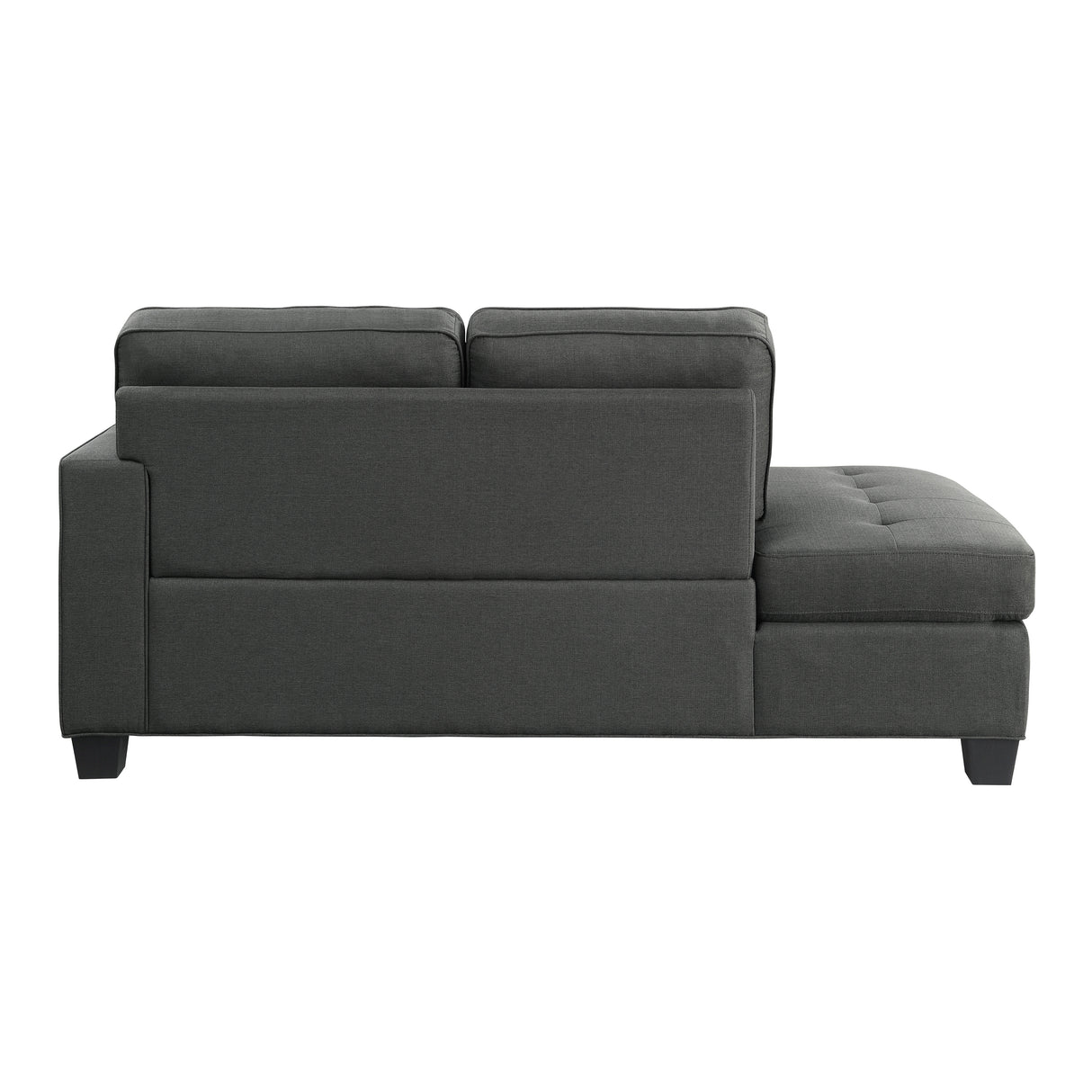 Elmont Charcoal Chaise