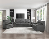 Keighly Dark Gray Loveseat