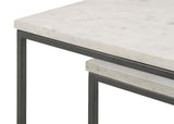 Caine 3-Piece Nesting Table With Marble Top