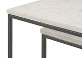 Caine 3-Piece Nesting Table With Marble Top