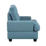 Dunstan Blue Chair