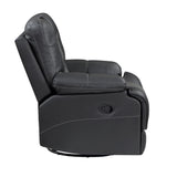Fabian Grey Swivel Glider Reclining Chair