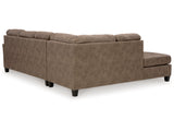 Navi Fossil 2-Piece Left-Arm Facing Sectional Sofa Sleeper Chaise