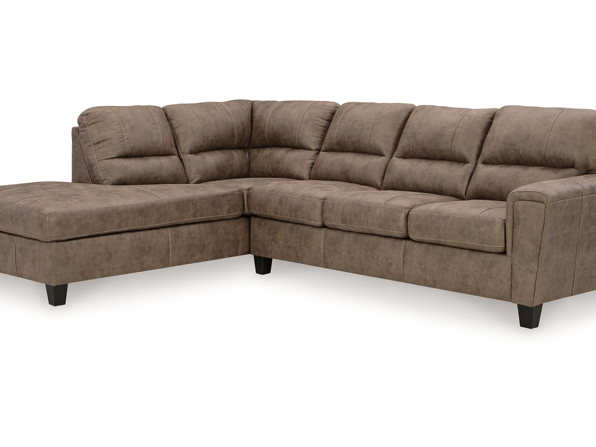 Navi Fossil 2-Piece Left-Arm Facing Sectional Sofa Chaise