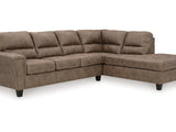 Navi Fossil 2-Piece Right-Arm Facing Sectional Sofa Sleeper Chaise