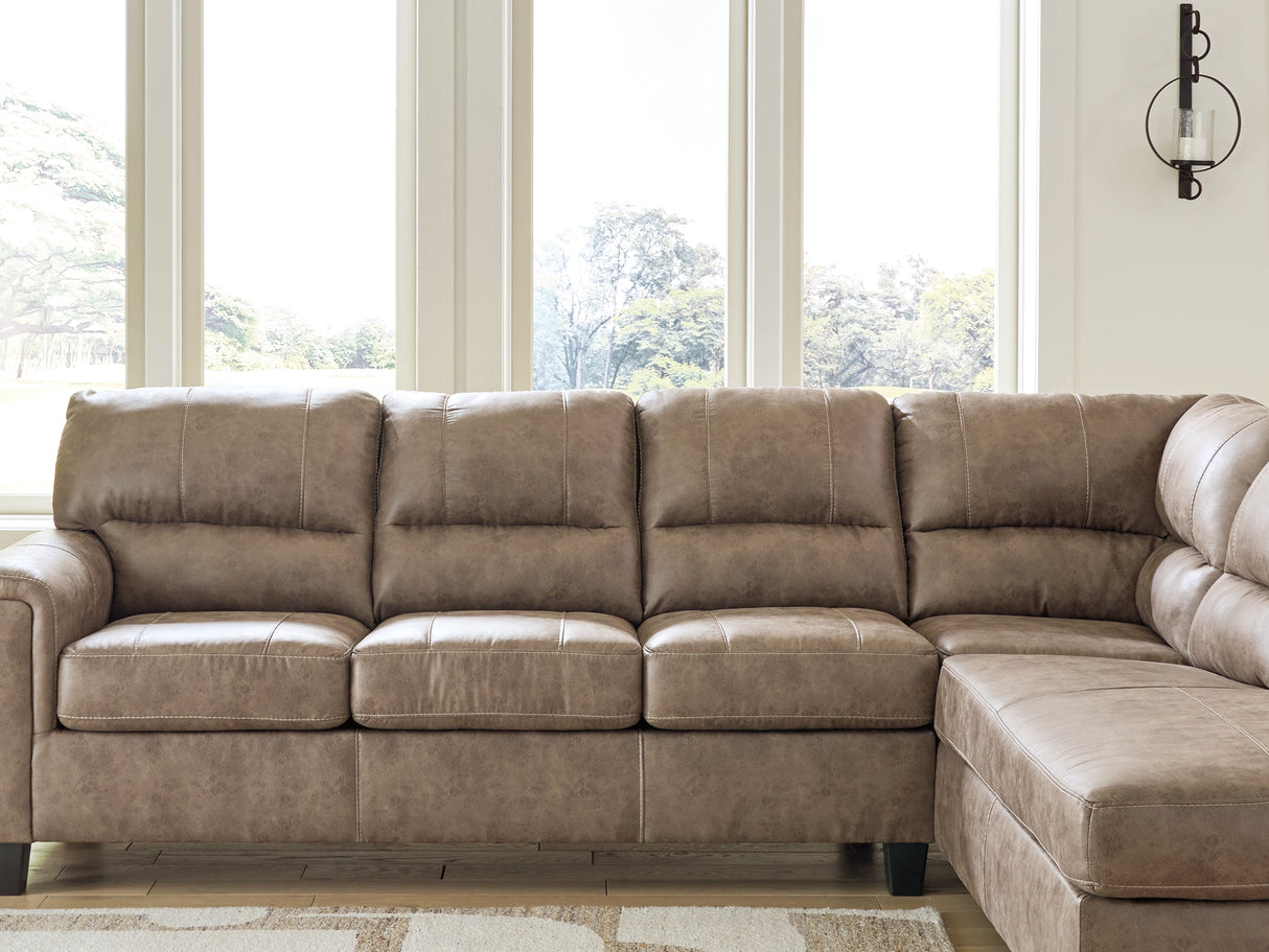 Navi Fossil 2-Piece Right-Arm Facing Sectional Sofa Chaise