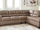 Navi Fossil 2-Piece Right-Arm Facing Sectional Sofa Sleeper Chaise