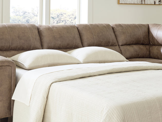 Navi Fossil 2-Piece Right-Arm Facing Sectional Sofa Sleeper Chaise
