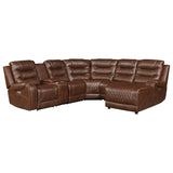 Putnam 6-Piece Modular Power Reclining Sectional With Right Chaise