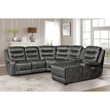Putnam 6-Piece Modular Power Reclining Sectional With Right Chaise