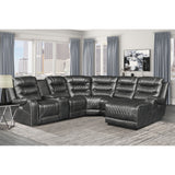 Putnam 6-Piece Modular Power Reclining Sectional With Right Chaise