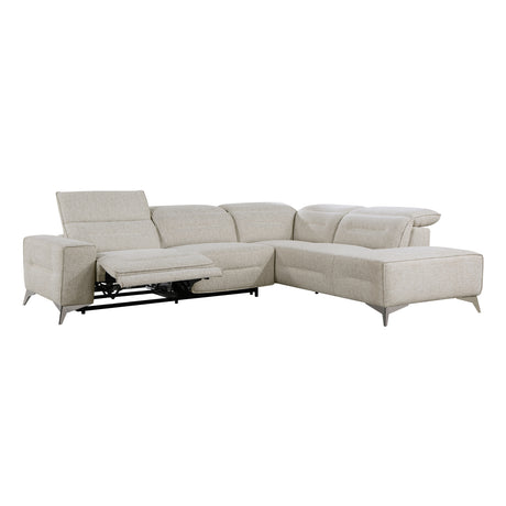 Adahlia 2-Piece Power Reclining Sectional With Right Chaise