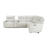 Salida 6-Piece Modular Power Reclining Sectional With Headrests