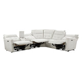 Salida 6-Piece Modular Power Reclining Sectional With Headrests