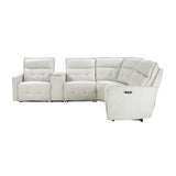 Salida 6-Piece Modular Power Reclining Sectional With Headrests