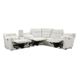 Salida 6-Piece Modular Power Reclining Sectional With Headrests