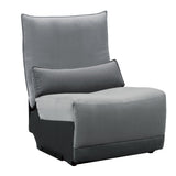 Helix Armless Chair With Adjustable Headrest